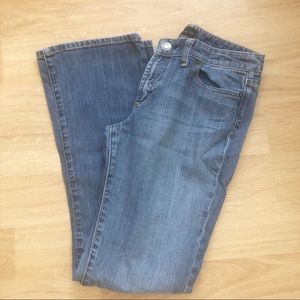 The Limited flair bottom jeans. 8L